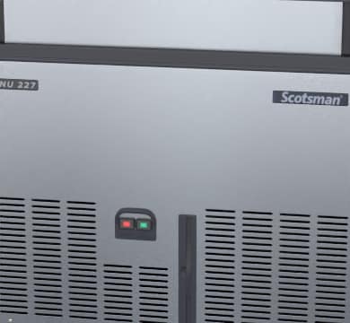 Scotsman NUH 227 AS OX Dice Ice Maker – 95kg, Air-Cooled, 37kg Storage Bin - Image 4