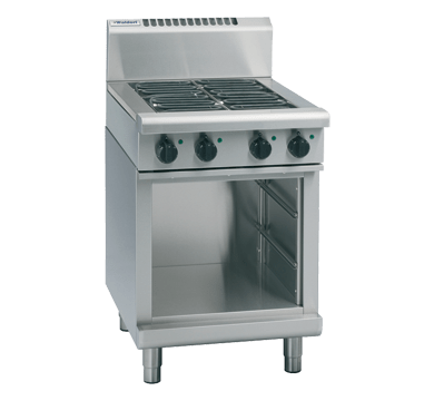 alt="Waldorf RN8400E-CB Electric Cooktop with Cabinet Base - 600mm"