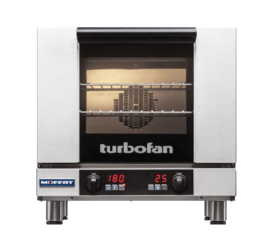 Turbofan E23D3 Half-Size Digital Convection Oven with 3 Half-Size Trays – Ideal for Cafés & Compact Kitchens