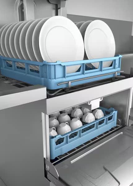 Hobart Profi TLW Two Level Washer – 120 Racks/hr Dual Chamber - Image 2