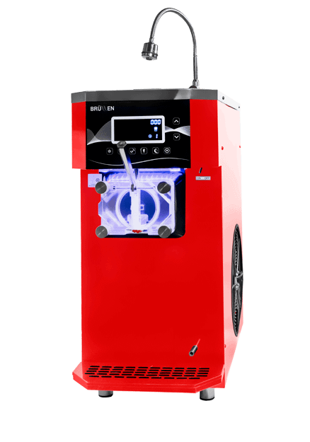 BRÜLLEN i91 PRO Single Flavour Gravity Feed Countertop Soft Serve Machine