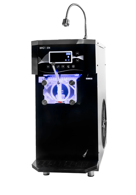 BRÜLLEN i91 PRO Single Flavour Gravity Feed Soft Serve Machine - Countertop - Image 3