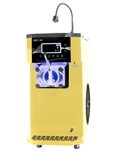 BRÜLLEN i91 PRO Single Flavour Gravity Feed Countertop Soft Serve Machine