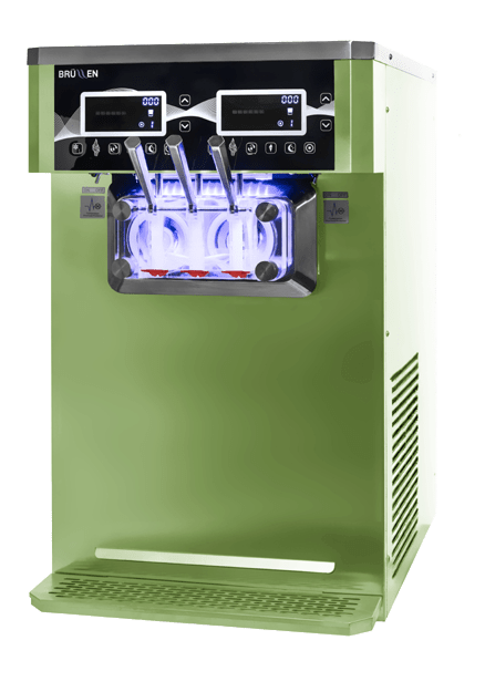 BRÜLLEN i26 PRO Twin System Soft Serve Machine - Gravity Feed - Image 3