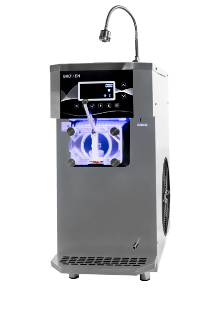 BRÜLLEN i91 PRO Single Flavour Gravity Feed Soft Serve Machine - Countertop - Image 4