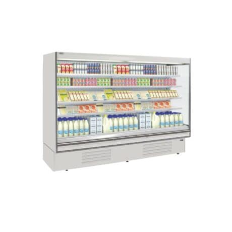 Bonnet Névé EcoMax Onwave 3 Multi-Deck Open Chiller | Supermarket Display - Image 2