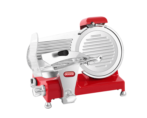 Grange GRB250C belt drive professional food slicer 250mm stainless steel blade