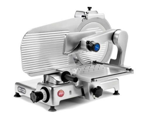 RFE EASY370BZ heavy duty gear drive meat slicer 370mm with fresh meat tray