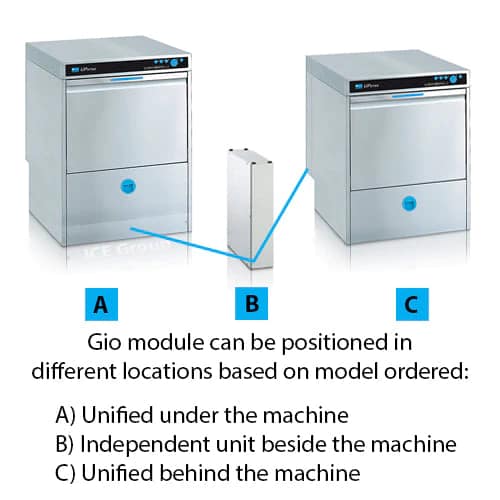 Meiko Upster U500 M2 GIO - Under Counter Dishwasher, No More Polishing - Image 3