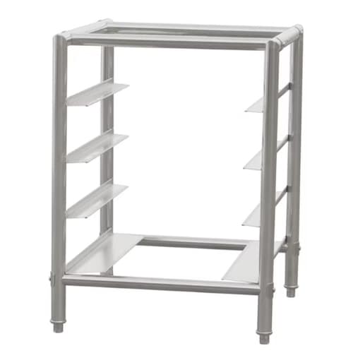 Kitchen Knock 631192 stainless steel dishwasher basket rack, 600 × 600 × 850mm – front view, Australia
