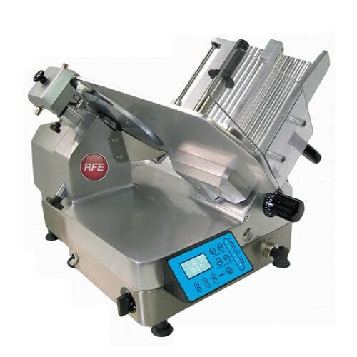RFE UNI350GA Gear Driven Semi-Automatic Slicer – 350mm Blade, Made in Italy