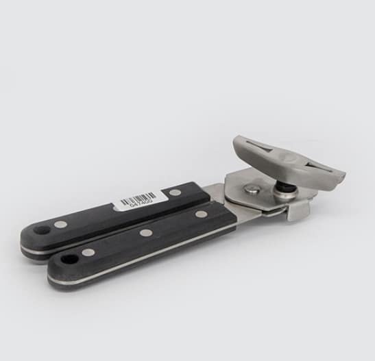 Kitchen Knock Can Opener - Durable Stainless Steel, Non-Slip Grip