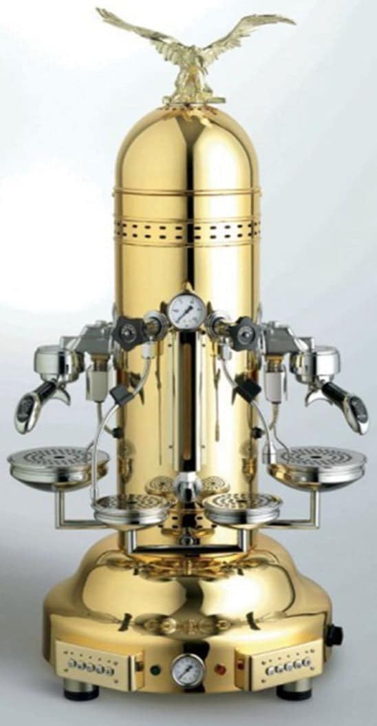 Bezzera BZEAGLEG2E 2 Group Gold Espresso Machine | Classic Italian Elegance - Image 2