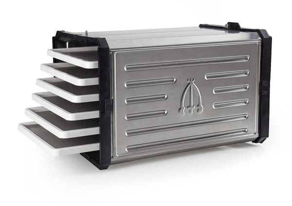Tre Spade DCT2002 Stainless Steel Atacama Dehydrator with Digital Display and 6 Trays