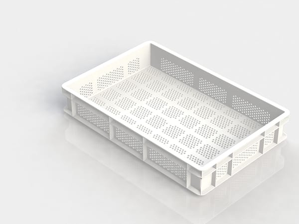 Anvil PTG0133 Perforated Deep Pizza Tray with 100mm Depth and Airflow Design