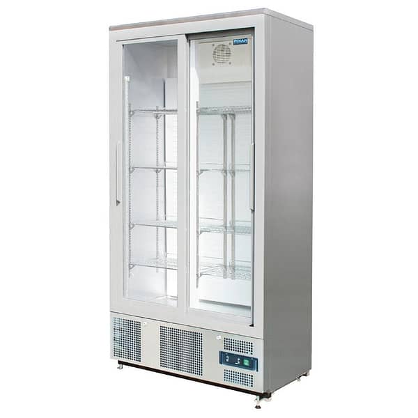 Polar CK478-A G-Series 490L Upright Bar Fridge with Sliding Glass Doors