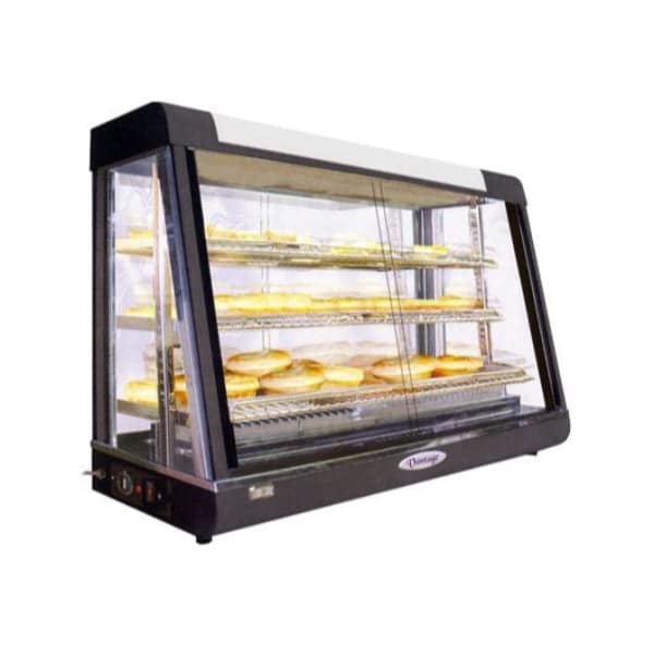 Benchstar Pie Warmer & Hot Food Display - PW-RT/900/1E - 900x490x610mm - Image 2