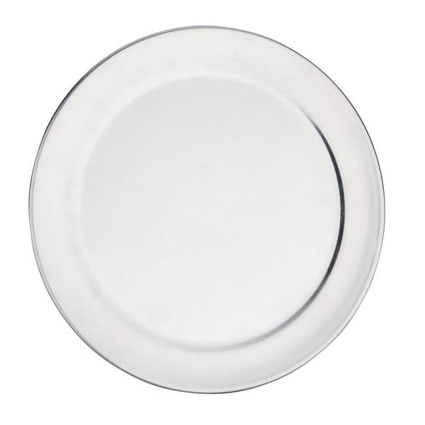 Vogue Pizza Tray Wide Rim Aluminum - 200mm