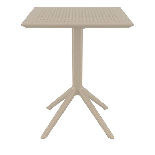 Furnlink Siesta Exclusive Sky Folding Table 60 Square - Anthracite - Image 18