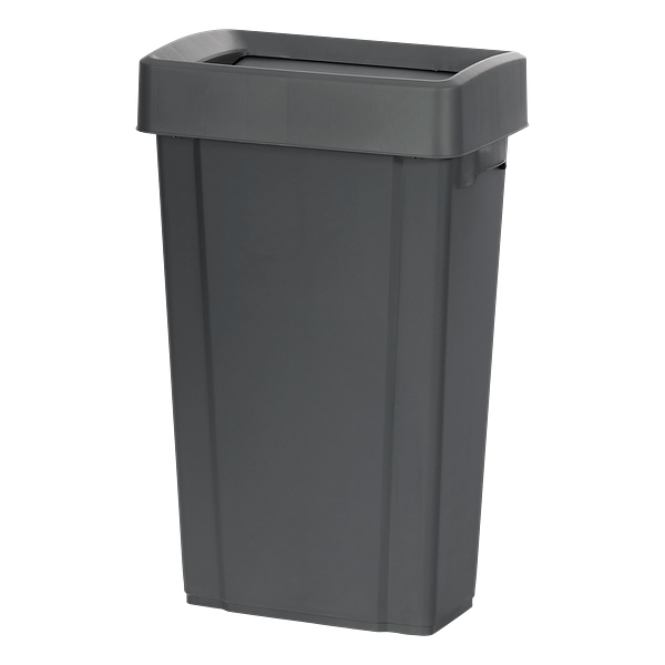 Kitchen Knock 80L Grey Slim Waste Bin 426618