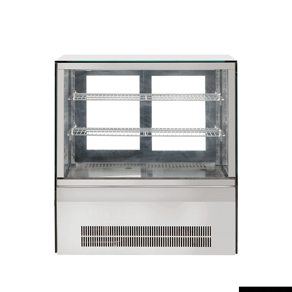 Bonvue counter top square glass cold food display - GN-660RT