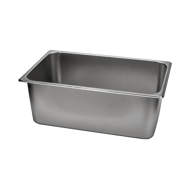 Stainless Steel Gastronorm Pan 1/1 200mm Deep 065378