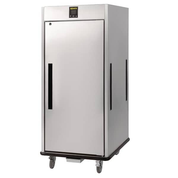 Apuro heated banquet cabinet stainless steel 32 1/1GN pans