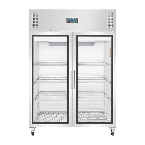 Polar GH219-A G-Series Glass Door Fridge – 1200L, GN Compatible, R290 - Image 2