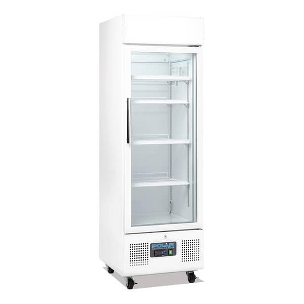 Polar DM075-A G-Series Upright Display Fridge | 218L White - Image 3