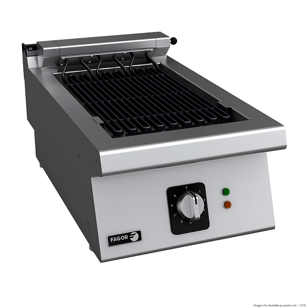 Fagor B-E705 Electric Bench Top Chargrill with 16.4kW Power & Reversible Grills