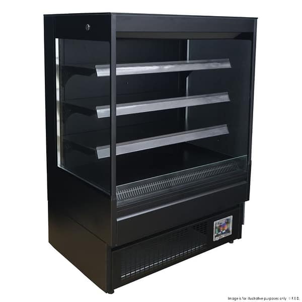 Thermaster OP-0970S Self-Serve Square Open Display Fridge - 216L