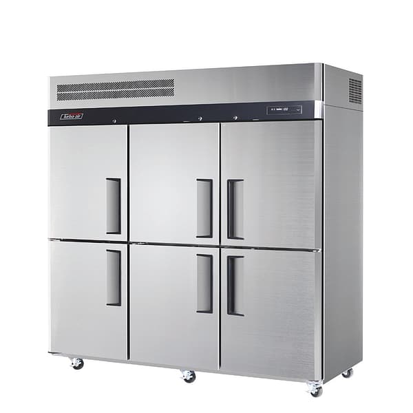 Turbo Air KR65-6(HC) MaxiCool Series: 6 Half Door Top Mount Upright Fridge - 1868L