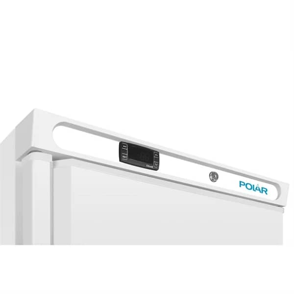 Polar C-Series 365L Upright Freezer | White Commercial Unit - Image 4