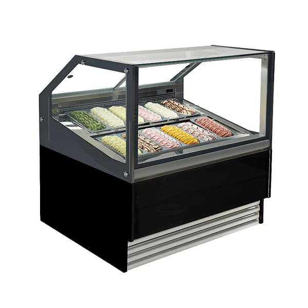 Bonvue SGD-12B Gelato Ice Cream Display Showcase