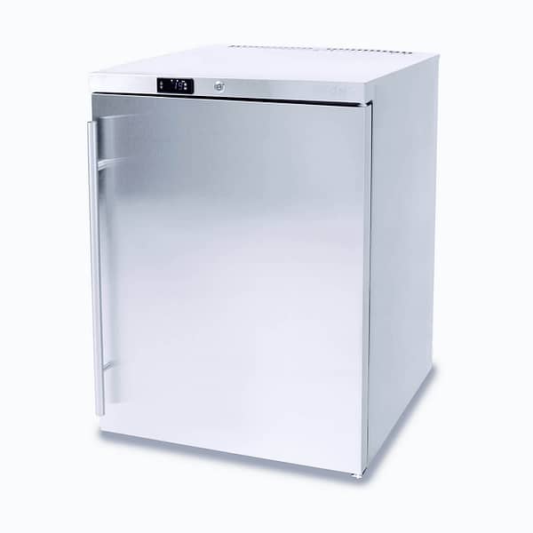 Bromic UBF0140SD-NR Under Counter Freezer – 105L Stainless Steel, 820mm Height - Image 4