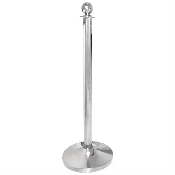 Bolero Ball Top St/St Barrier Post Polished Finish