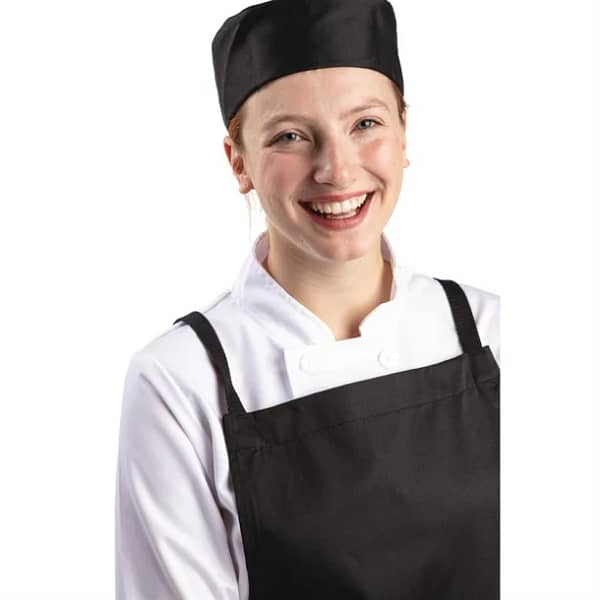 Whites Chefs Skull Cap Black - Hygienic and Comfortable - Image 7