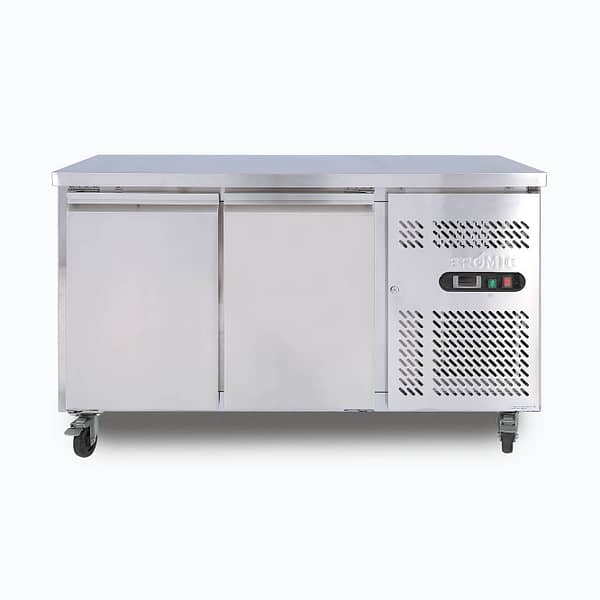 Bromic Freezer UBF1360SD-NR U/Bench 2DR SS 282L