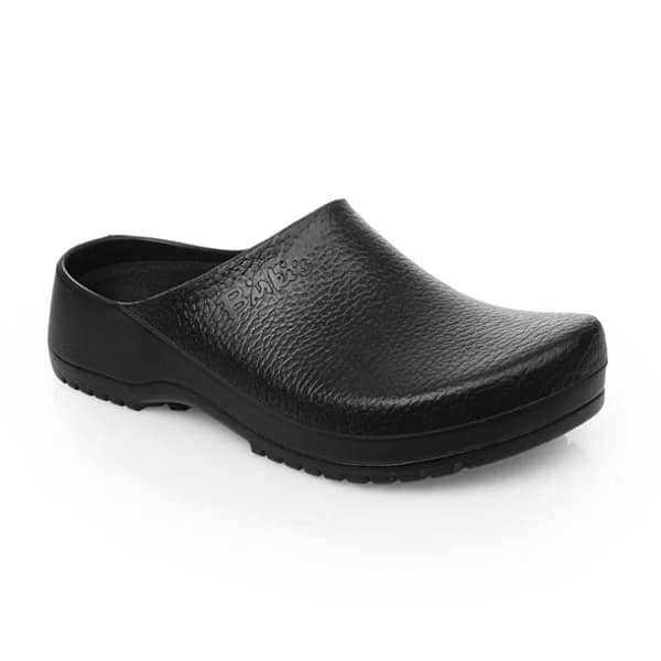 Birkenstock A899 Super Birki black chef clogs EU 35-46 with non-slip sole and cork footbed – Australia