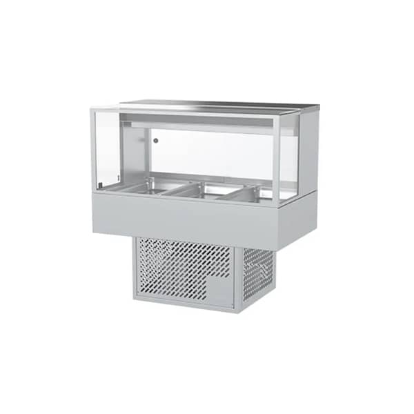 Woodson WR.CFSQ23 Cold Food Display – 3 Module Benchtop Salad Bar