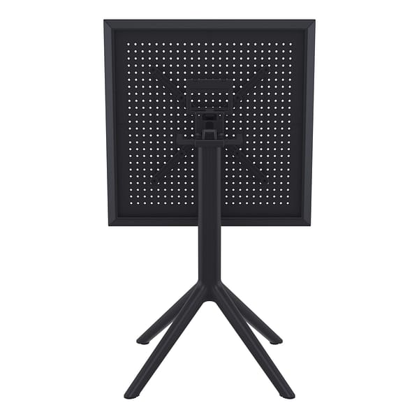 Furnlink Siesta Exclusive Sky Folding Table 60 Square - Anthracite - Image 5