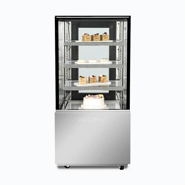 Bromic 4 tier chilled food/cake display 660mm-FD4T0660C-NR