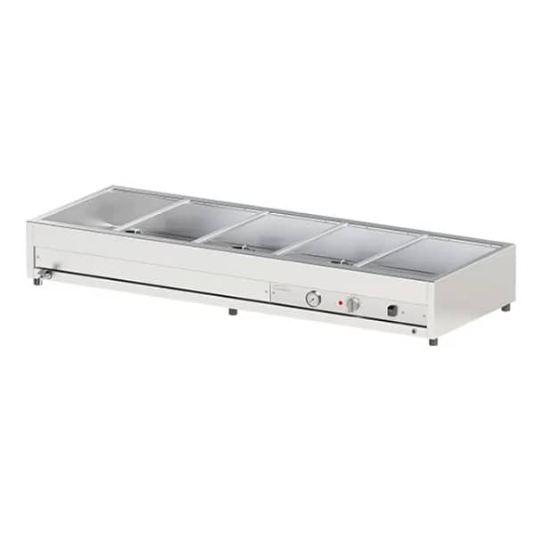 Woodson 5 Bay Large Bain Marie W.BMA25 for Wet Operation