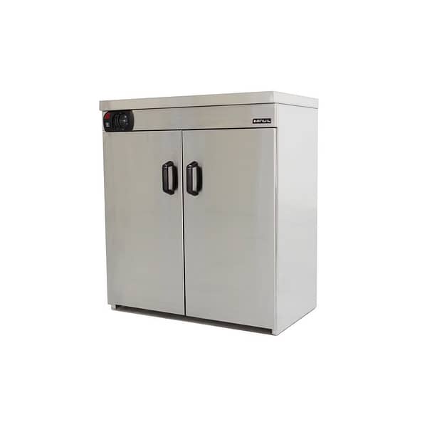 Anvil HCA0002 Double Door Warming Cupboard with 120 Plate Capacity and Adjustable Shelves