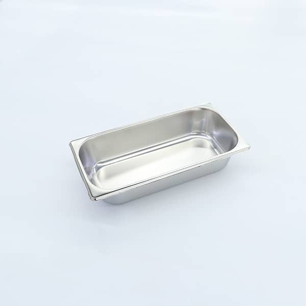 Kitchen Knock Stainless Steel Gastronorm Pan 1/3 65mm Deep (393536) - Pack of 6