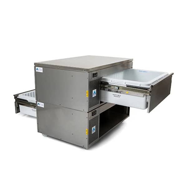 Adande VCM2.CT Matchbox Double Drawer Fridge-Freezer with Dual Temperature Control