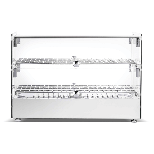 Bonvue HSW-50 Countertop Heated Food Display with 360° Glass & Adjustable Thermostat