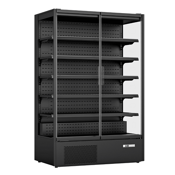 Thermaster DC-125B 2 Door Chiller Display with R290 & Low-E Glass for Supermarkets