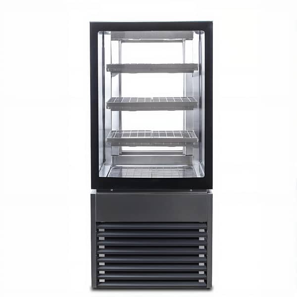 Anvil NDHV4720 600mm 4 tier square glass hot food display showcase