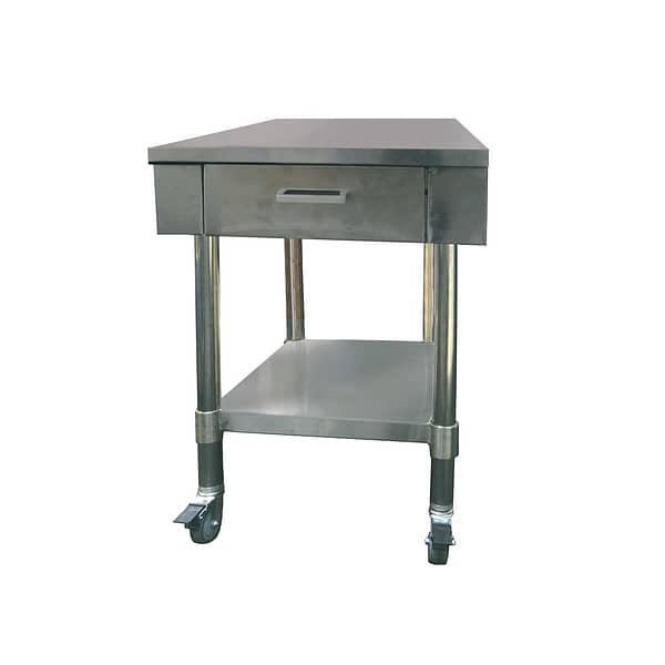 FED SWBD7-1 Stainless Steel Workbench with 1 Drawer and Undershelf